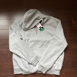 Puma gray mens hoodie size XL
